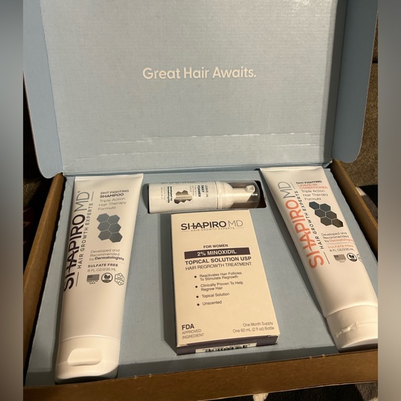 Shapiro MD Hair Growth set New - Picture 1 of 6